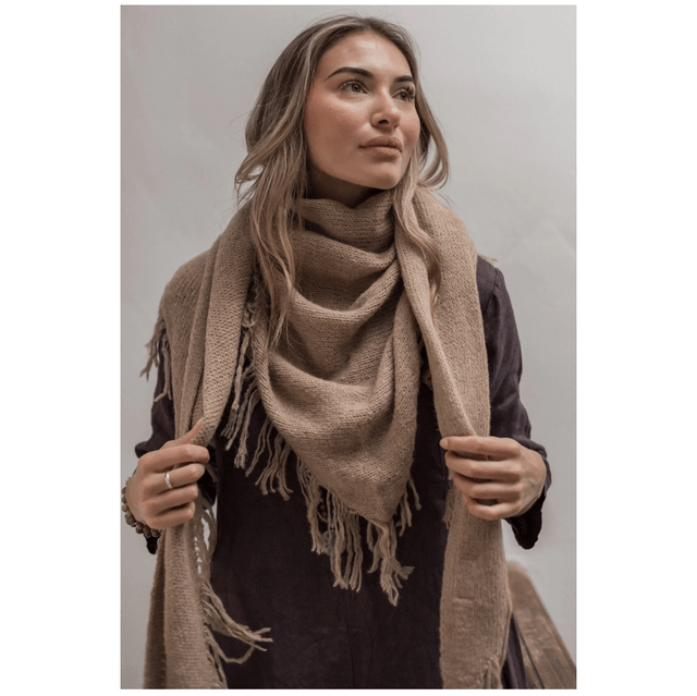 Nolan Sjaal Caramel
