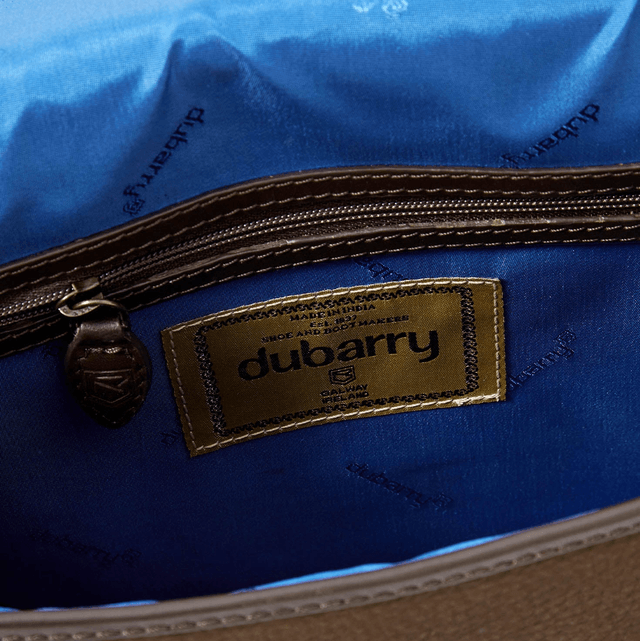 Dubarry Clara Ladies Leather Saddle bag - Walnut