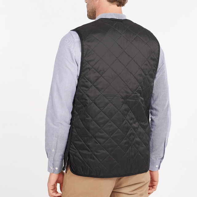 Barbour Quilted Waistcoat Zip Black