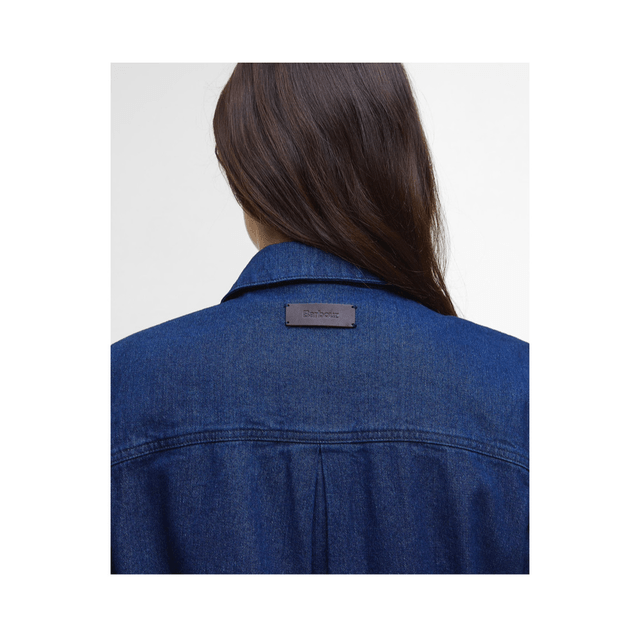 Barbour Arla Denim Overshirt Rinse Wash