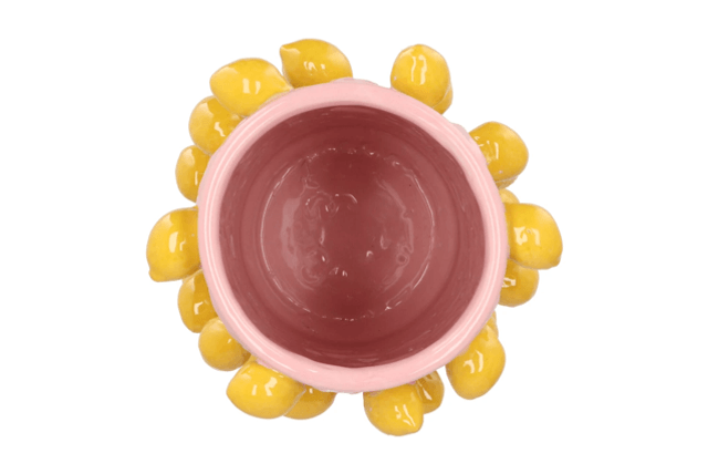 Fruit lemon light pink cilinder 