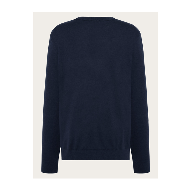 Merino Crew Neck Sweater Total Eclipse 