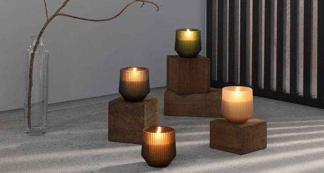 Scented Wax Glass Candle Awaken W8,5 x H9,5cm 