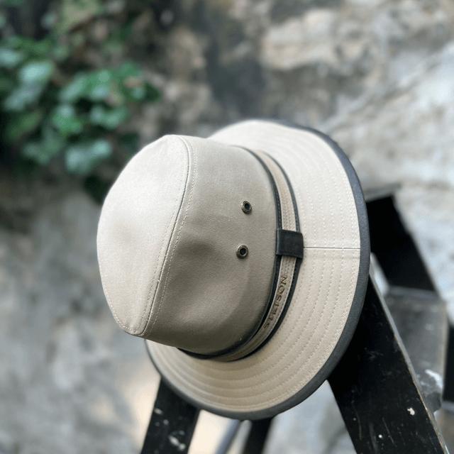Stetson Traveller Cotton olive/beige
