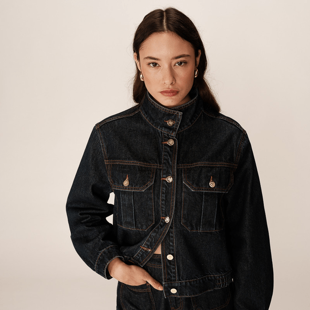 Denim Jacket Dark Blue 