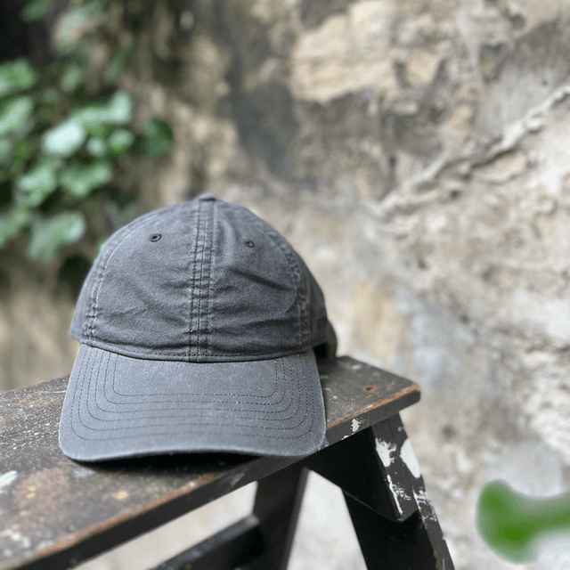 Stetson Baseball Cap Delave Organic Cotton Black 