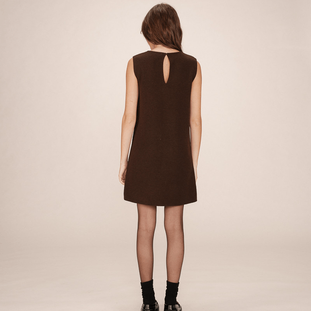 Sarah Top / Short Dress Chocolate