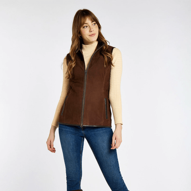 Dubarry Kingston Mouwloos Jack - Walnut
