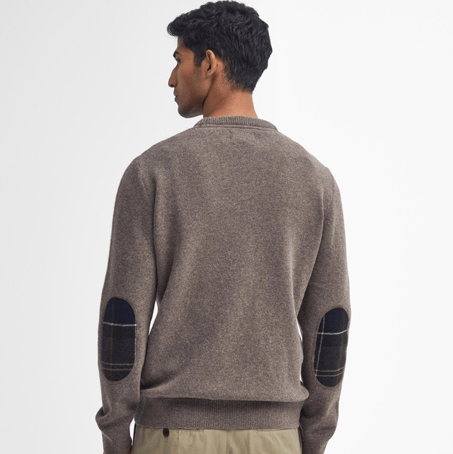 Barbour Holden Crew Neck Sweater Military Marl