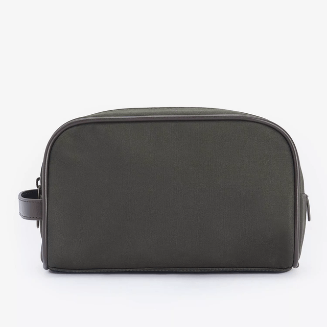 Barbour wax wash bag 