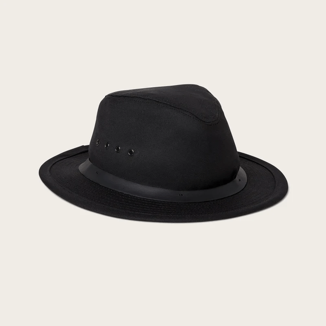 Filson Tin Packer Hat Black