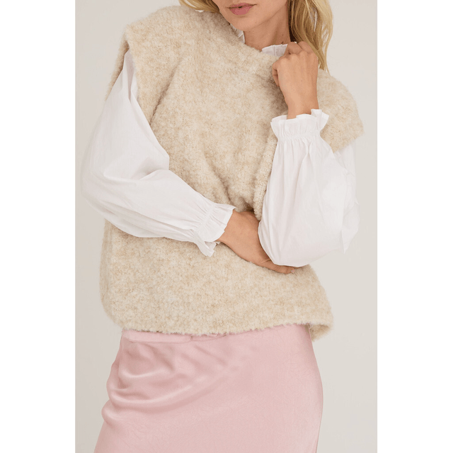 Patrisia New Knit Vest Sand
