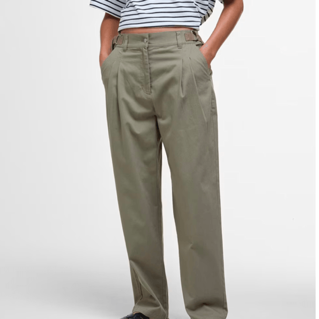 Barbour Amber Trousers Dusky Green 