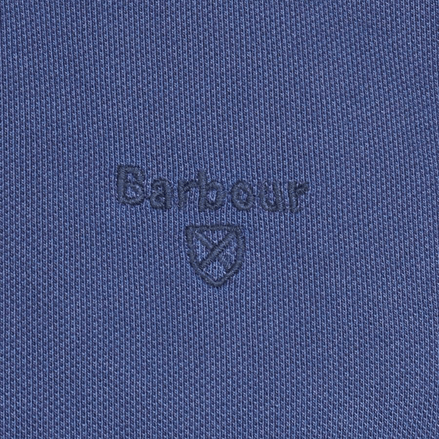 Barbour Washed Sports Polo Shirt Navy