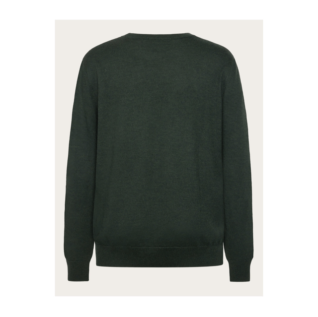 Merino Crew Neck Sweater Forrest Night