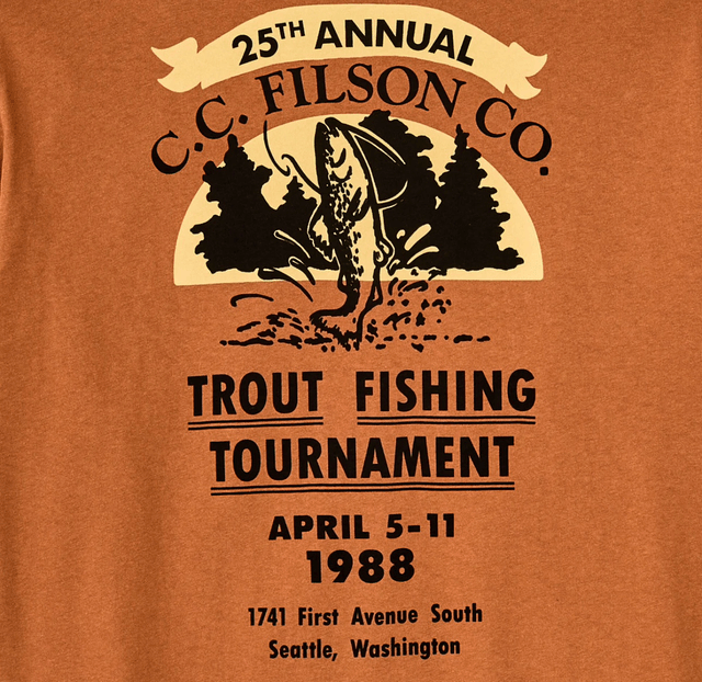 Filson Frontier Graphic T-Shirt Bourbon Tournament 