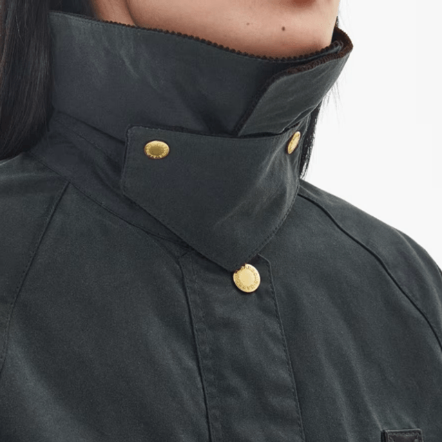 Barbour Catton Wax Jacket Sage Ancient 