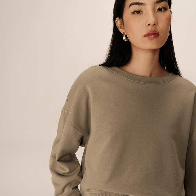 Sweatshirt Vert