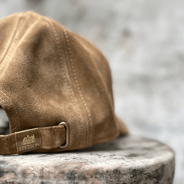 Stetson Baseball Cap Calf Split Bruin 