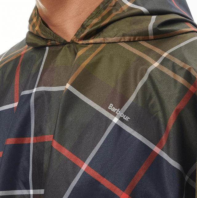 Barbour Tartan Showerproof Poncho