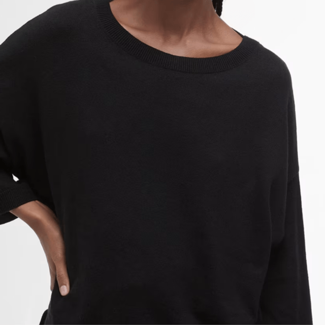 Barbour Lucy Knitted Jumper Black