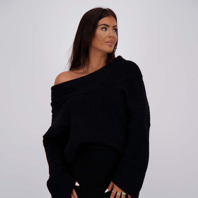 Reinders Kourtney Knit Sweater True Black