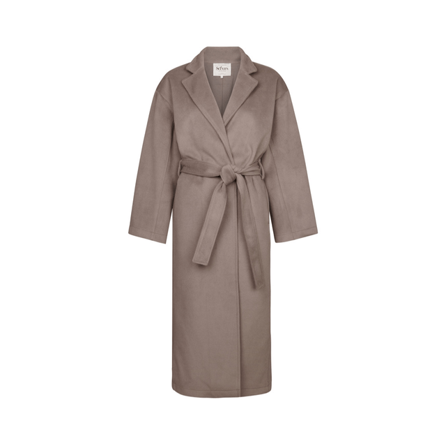 FLEUR COAT TAUPE