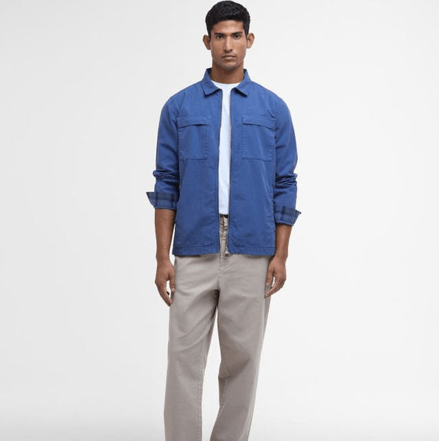 Barbour Glendale Overshirt Oceana