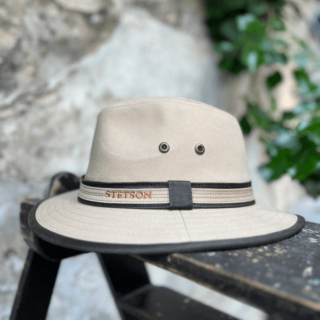 Stetson Traveller Cotton olive/beige