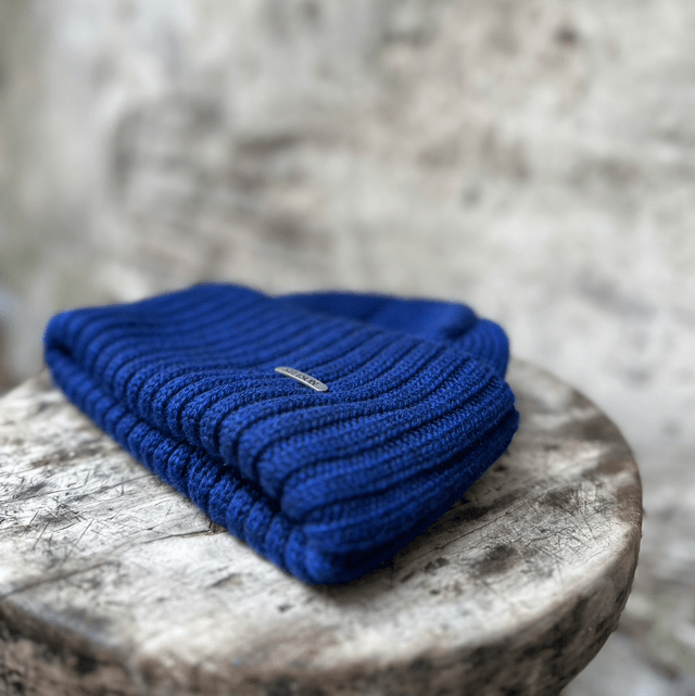 Stetson Beanie Merino Donker Blauw 