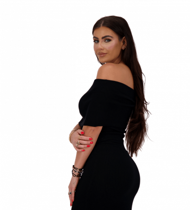 Reinders Chloe Knitwear Dress Black