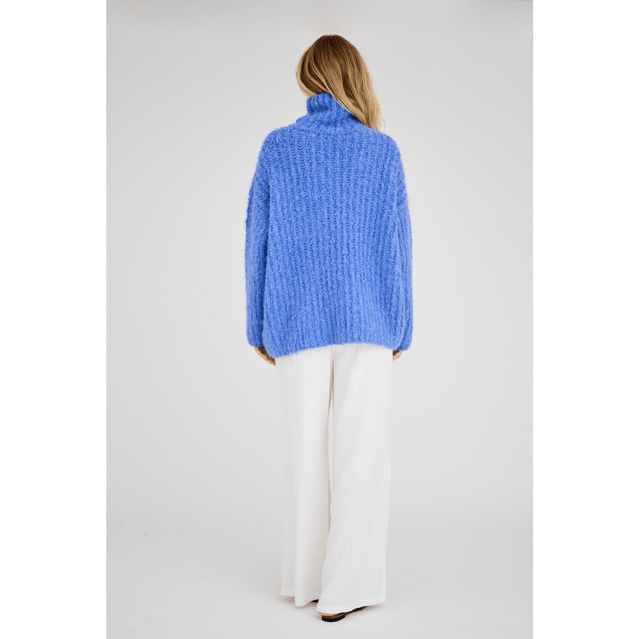 Orchid Knit Blue