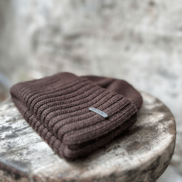 Stetson Beanie Merino Bruin 
