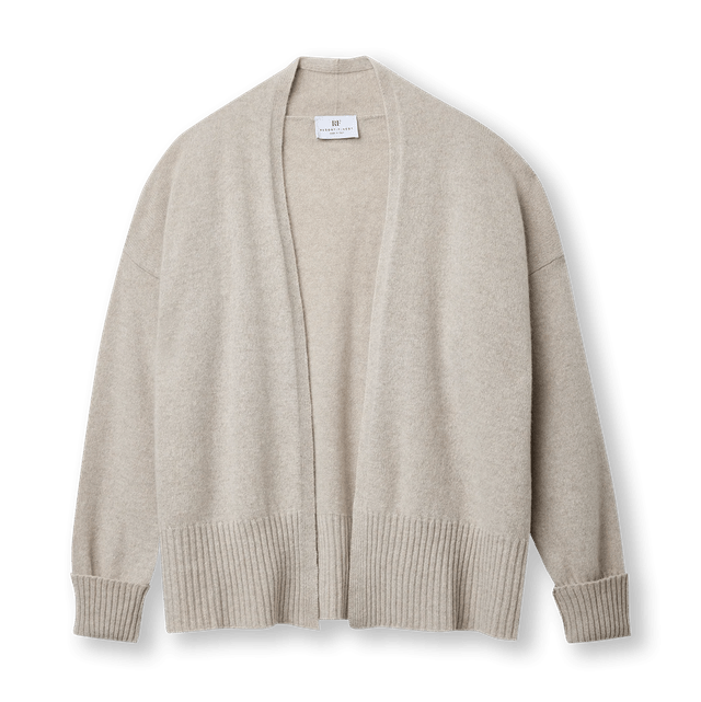 Open Cardigan Beige