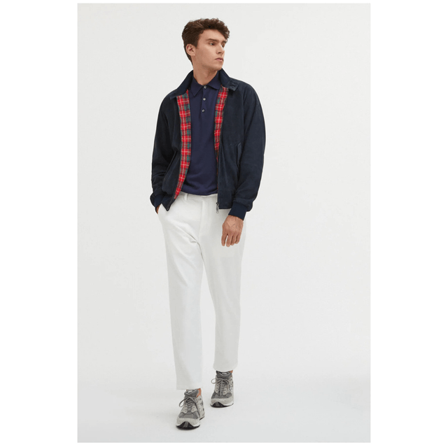 Baracuta G9 Suede Navy 