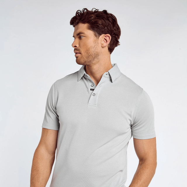 Dubarry Gilligan Heren Tencel™ Modal Poloshirt - Grey