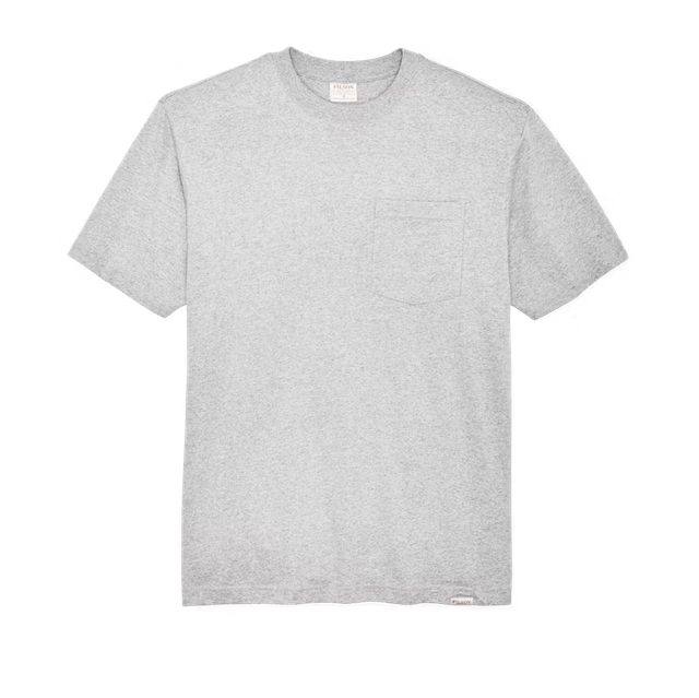 Filson Frontier Pocket T-Shirt Heather Grey
