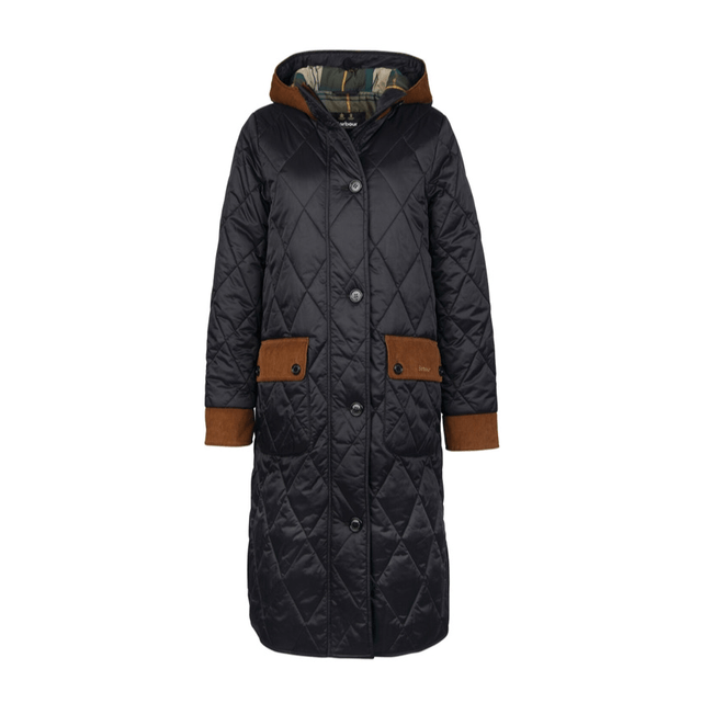 Barbour Women’s Mickley Quilted Jacket Black/Ancient