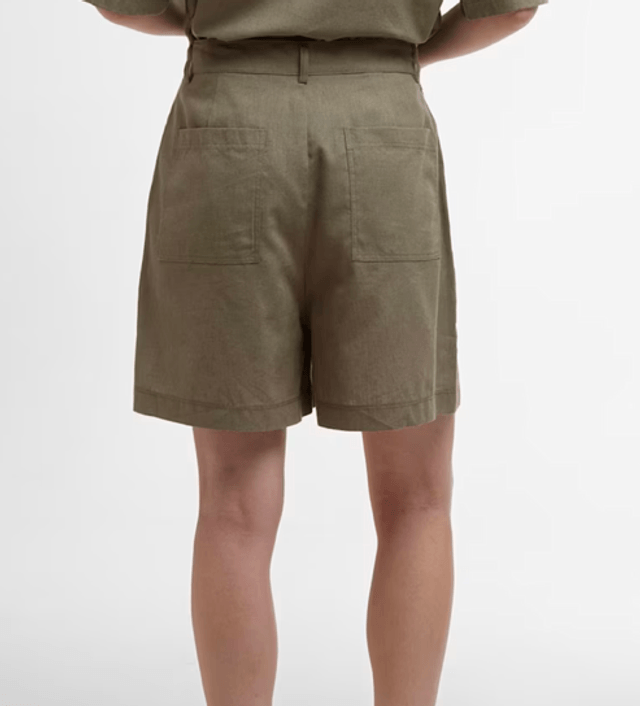 Barbour Cary Shorts Dusky Green 
