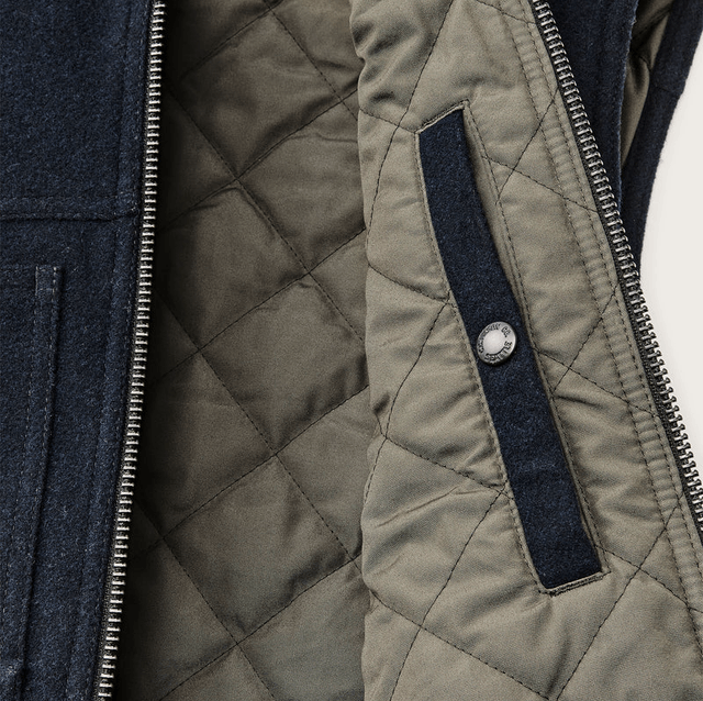 Filson Spokane Insulated Work Vest Navy