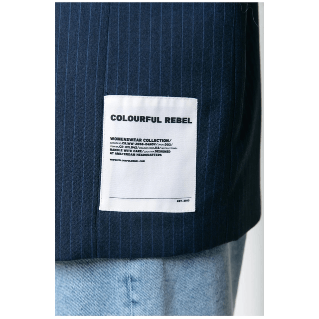 Jesra Stripe Blazer Dark blue