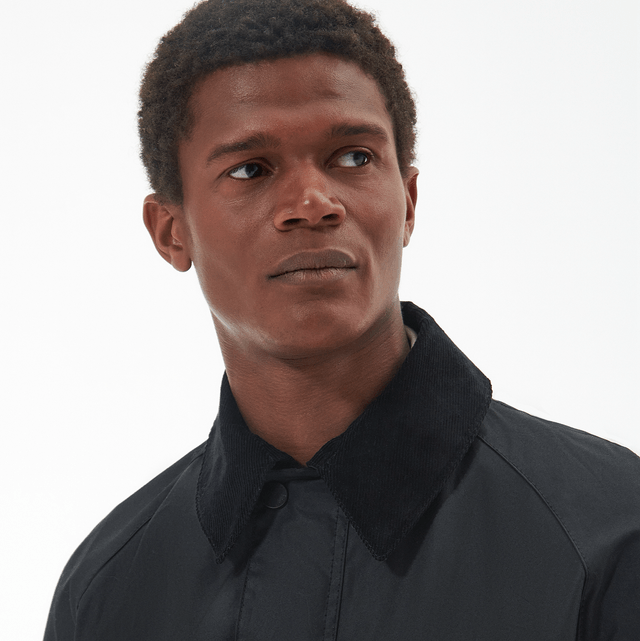 Barbour Ashby Waxed Jacket Black Classic
