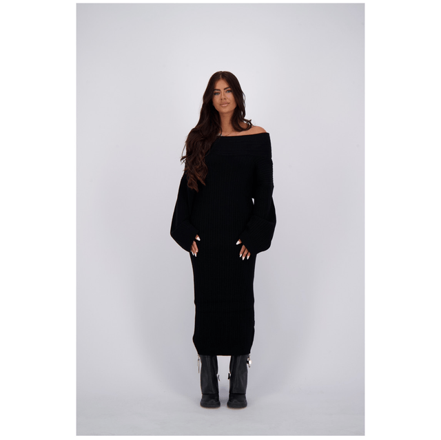 Reinders Kourtney Knit Dress True Black