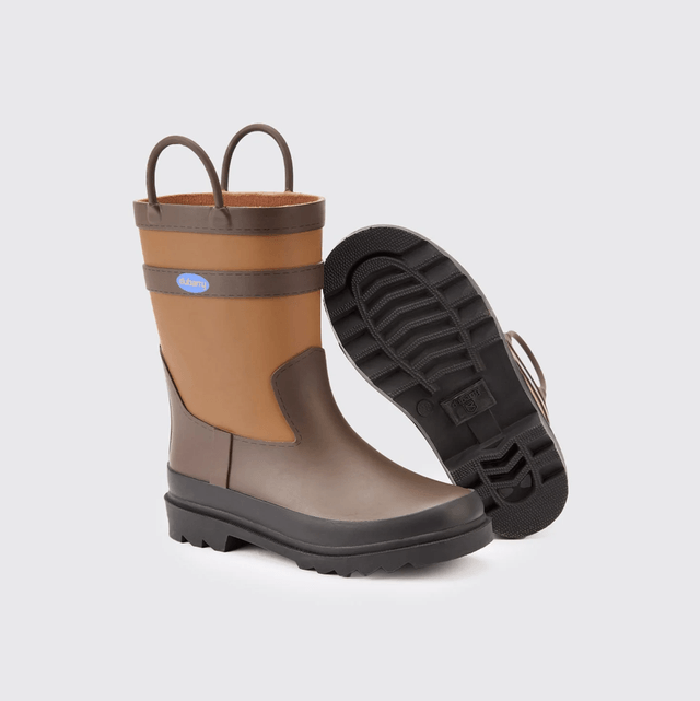 Dubarry Splash Waterdichte Regenlaars voor Kinderen - Walnut