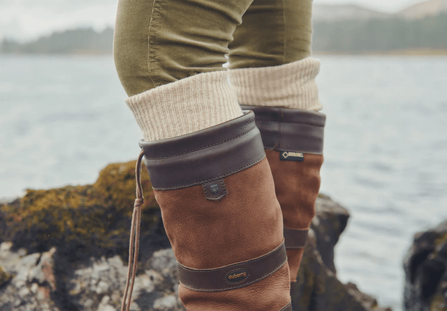 Dubarry Alpacawol sokken - Lang - Oat