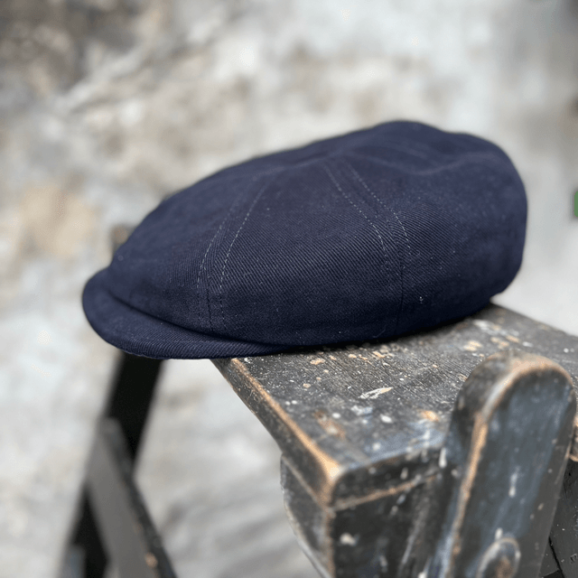 Stetson Hatteras Soft Cotton Navy Blue 