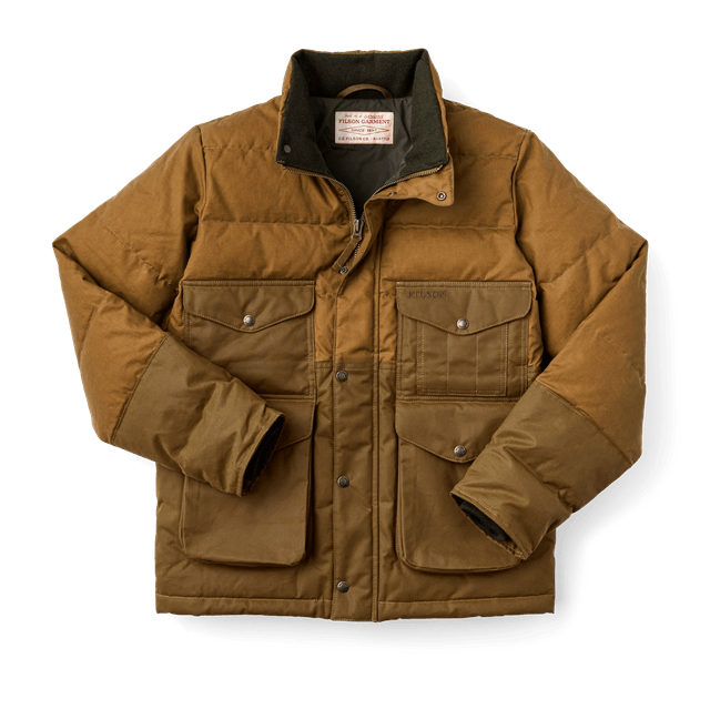 Filson Down Cruiser Jacket Dark Tan