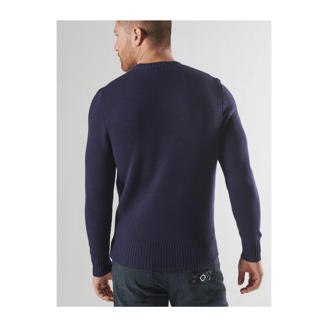 Ma.Strum Montage Crew Neck Ink Navy 
