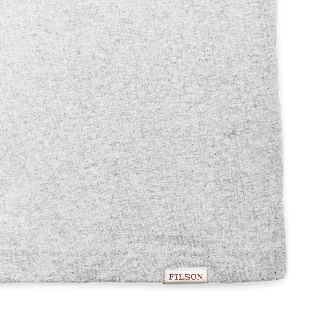 Filson Frontier Pocket T-Shirt Heather Grey