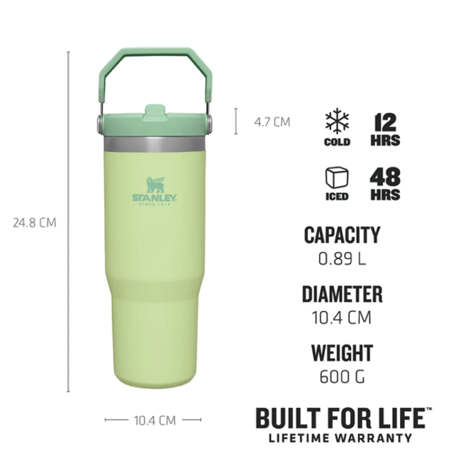 Stanley IceFlow™ Flip Straw Tumbler 0.89L Citron